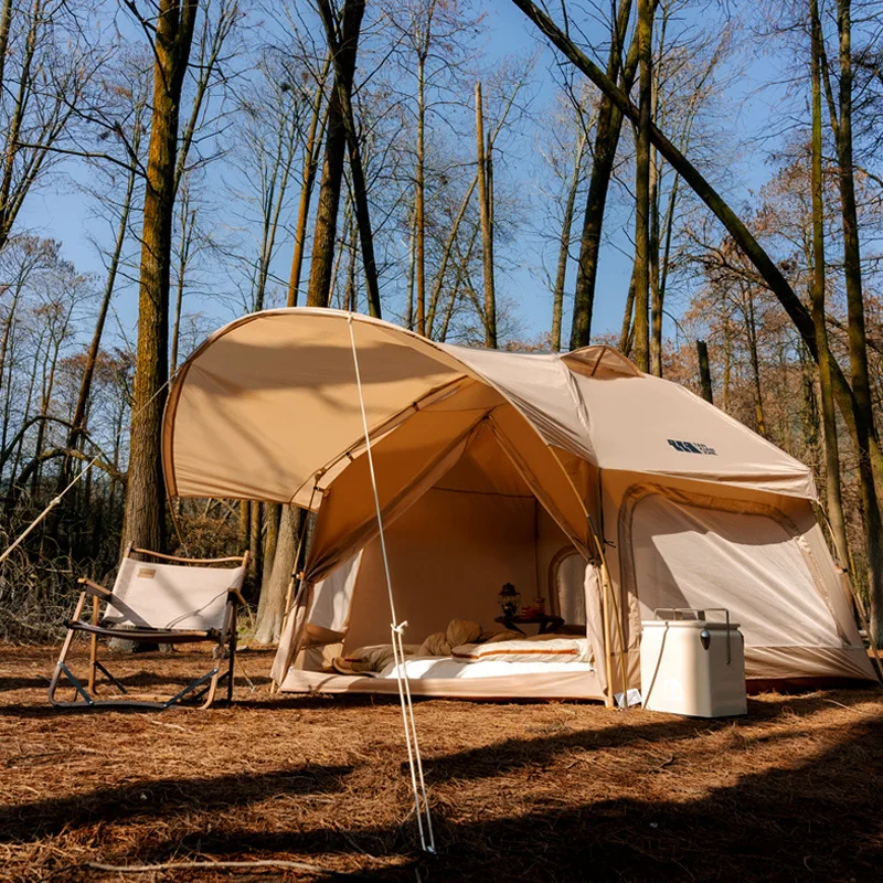 Вградена шестоъгълен палатка за нощуване на открито Бионический Дизайн, Голямо Пространство За нощуване На открито Голяма Палатка За нощуване на открито Изображение 0