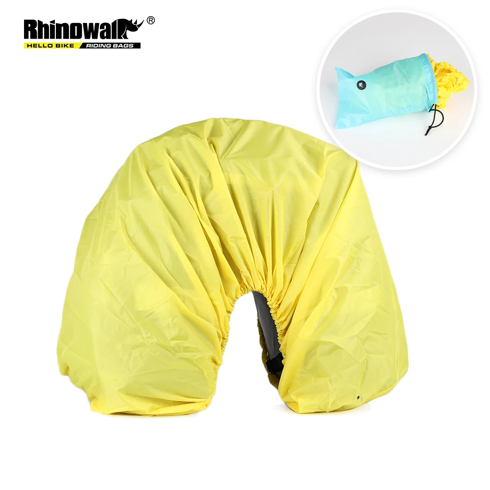 Велосипедна чанта Rhinowalk, непромокаеми дрехи за дъжд, Багажная чанта, прахоустойчив, Водоустойчив калъф, предпазни средства, Сгъваем капак, за да Кошницата Изображение 0