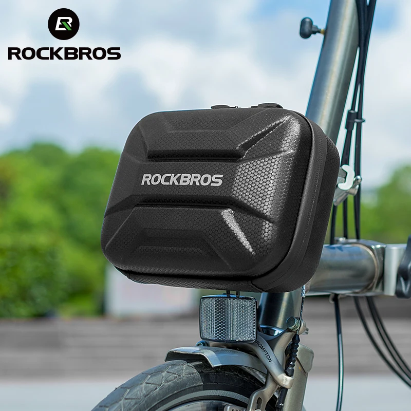 Велосипедна чанта ROCKBROS, водоустойчив мотор чанта с твърд корпус, предните Кошници за електрически Скутер, Отразяваща калъф за Съхранение, Пътна велосипедна чанта МТБ Изображение 0