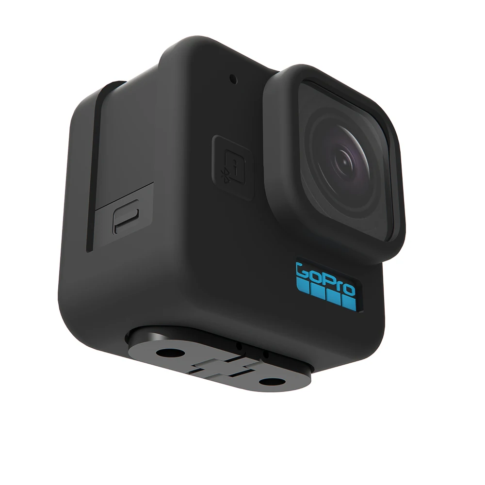 Високо качество за GoPro Hero 11 протектор и силиконов калъф Аксесоари Защитно фолио за екрана Mini черен калъф за защита от прах Изображение 2