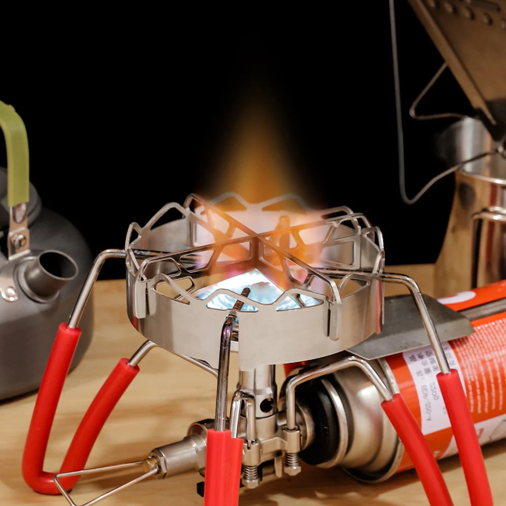Готварска печка на газ Soto-310, ветрозащитный екран, газов котлон, ветрозащитный калъф за събиране на огъня, енергоспестяващ калъф, аксесоари за къмпинг, пикник, къмпинг Изображение 2