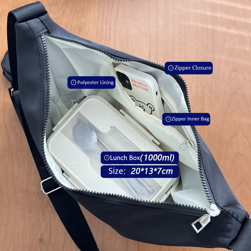 Дамски однотонная чанта-тоут, холщовая чанта с голям капацитет, модерни преносими чанти-незабавни посланици за студенти Изображение 5