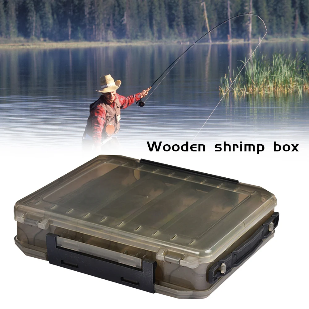 Двуслойни кутия за съхранение на риболов, практични, риболовни аксесоари за пътуване, пресноводная риболов MC889 Изображение 5