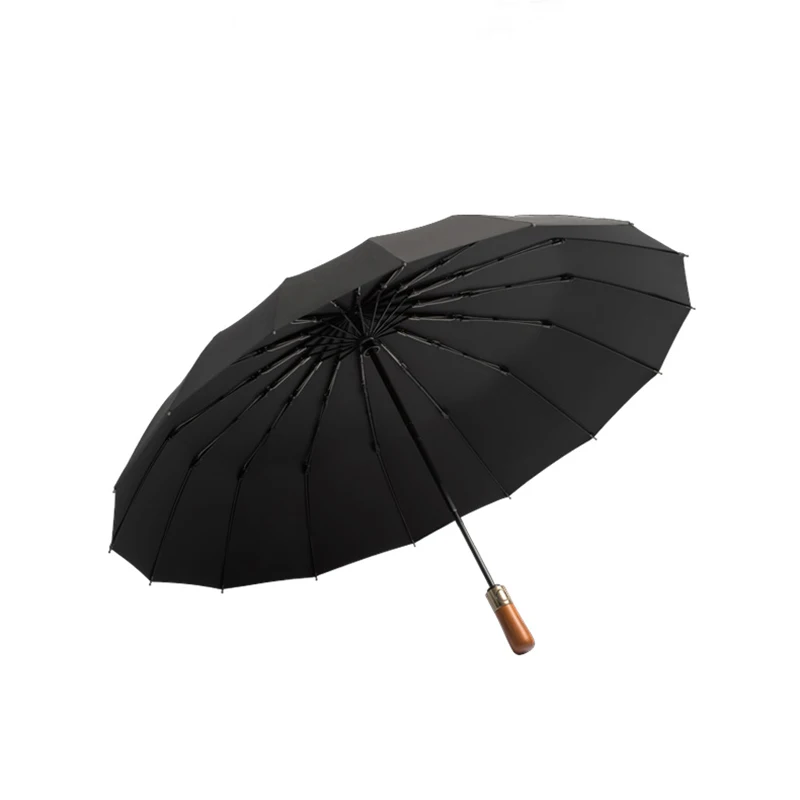 Двуслойни чадър за антре, напълно автоматичен чадър за очаквания дъжд, луксозен бизнес мъж, големи бижута в стил Регенсширм Изображение 3