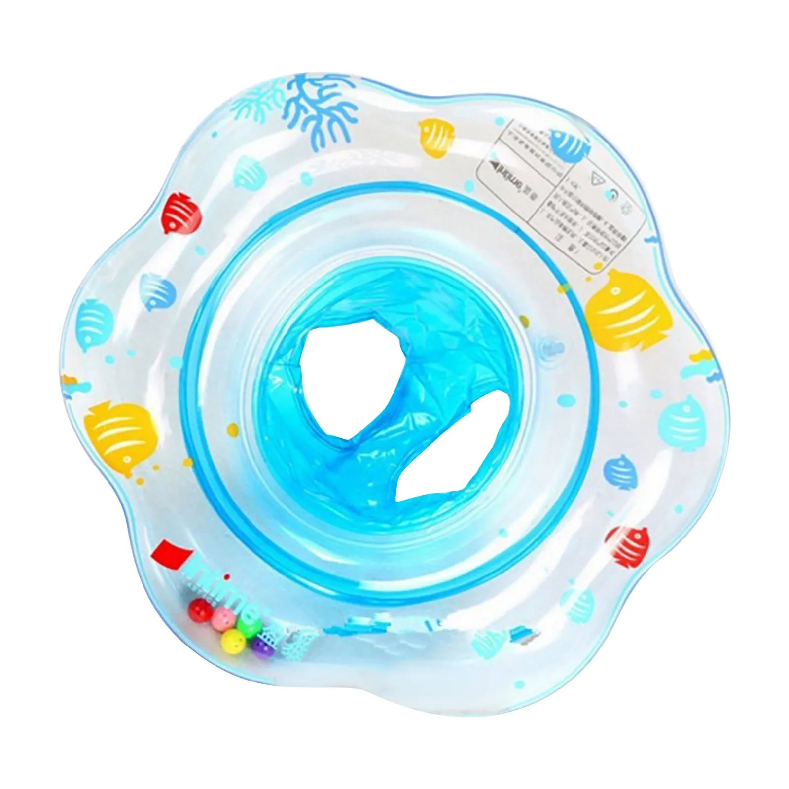 Детски пръстен за плуване, надуваем сал, двоен фланец треньор, сейф вода, кръг за басейн за деца, Летни плаващ пръстени Изображение 2