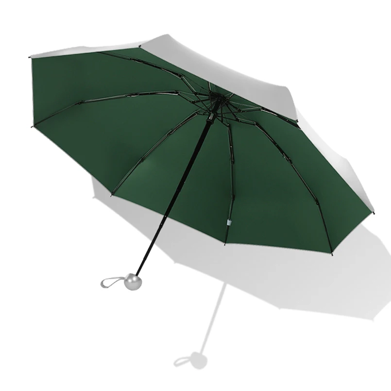 Джобен Мини чадър UV-Чадър от слънцето Водоустойчив Ветрозащитный Лек Сгъваем Портативен чадър за мъже и жени Обща информация Изображение 3