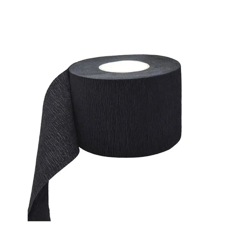 Еднократна хартиена превръзка на шията, еластична хартиена превръзка на шията, фризьорски аксесоар, инструмент за измиване на коса/подстригване/бръснене E0BC Изображение 4