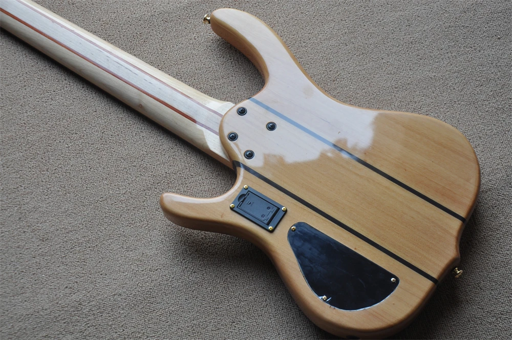 Електрическа бас-китара с 6 струни на шията с активен контур, предложението за поръчка Изображение 3
