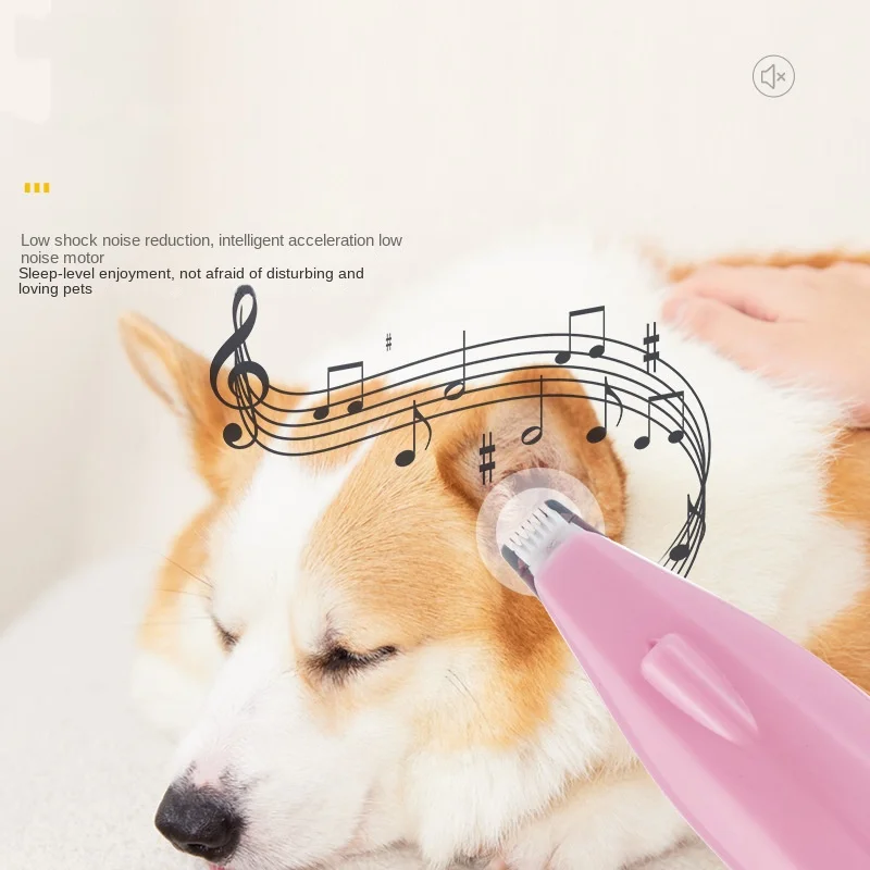 Електрическа Машинка за подстригване на кучета, Професионален Тример за Подстригване на домашни любимци, Фризьорски Ножици, за да се грижи за котки, Педикатор за уши Изображение 5