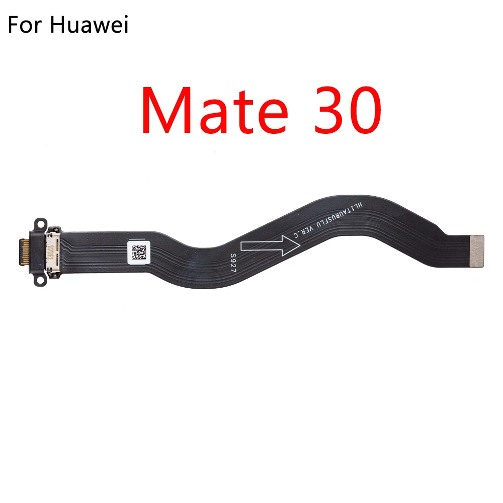 За Huawei Капитан 30 Lite/Mate 30 Pro USB докинг станция за зареждане конектор за свързване към конектора, такса за зареждане, гъвкав кабел Изображение 1