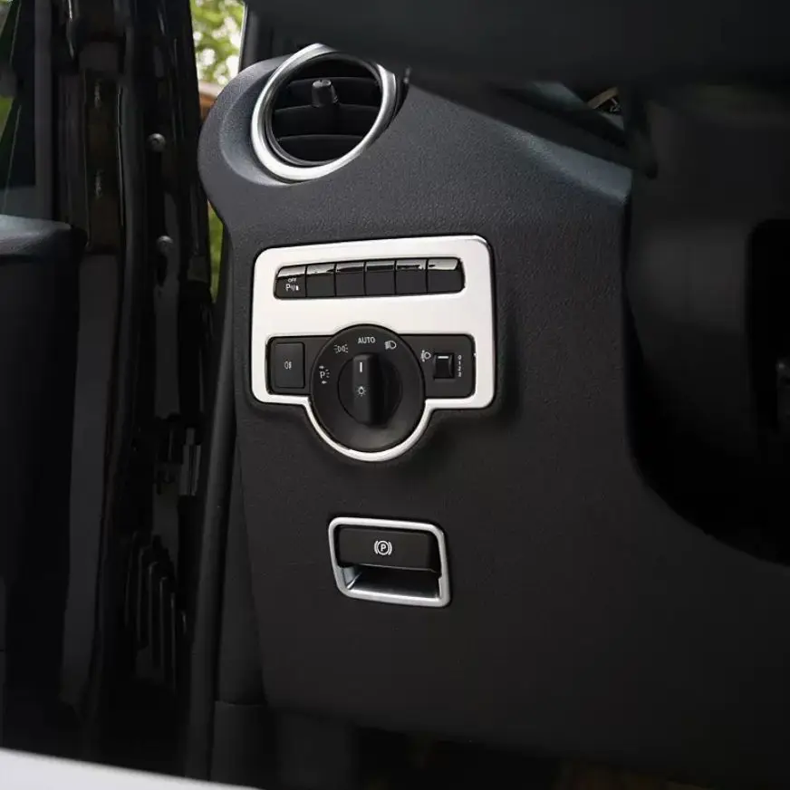 За Mercedes-Benz Vito W447 2014-2022 Аксесоари За Интериора на Колата Страничната Климатик Ac Адаптер На Изхода На Вентилационна Рамка Капак Завърши ABS 2 бр. Изображение 3