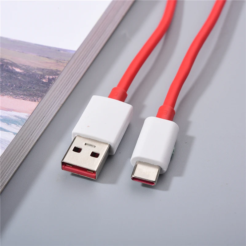 За Oneplus Dash Warp Charge USB Type C Кабел 1/1,5/2/3 м 6A Кабел за бързо зареждане за пренос на данни One Plus 5 5T 6 6T 7 7T 8 9 10 Pro 9R Изображение 3