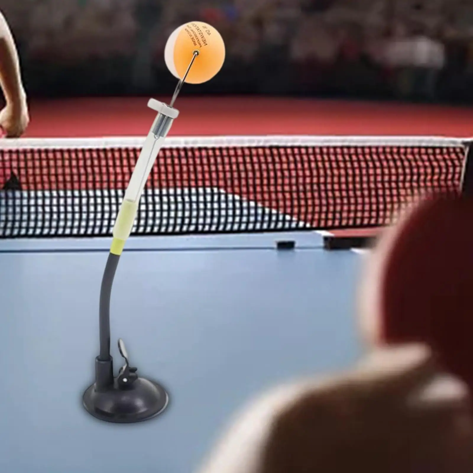 Засмукване на топка за тенис на маса, здраво гребло за практикуване на пинг-понгом Изображение 1