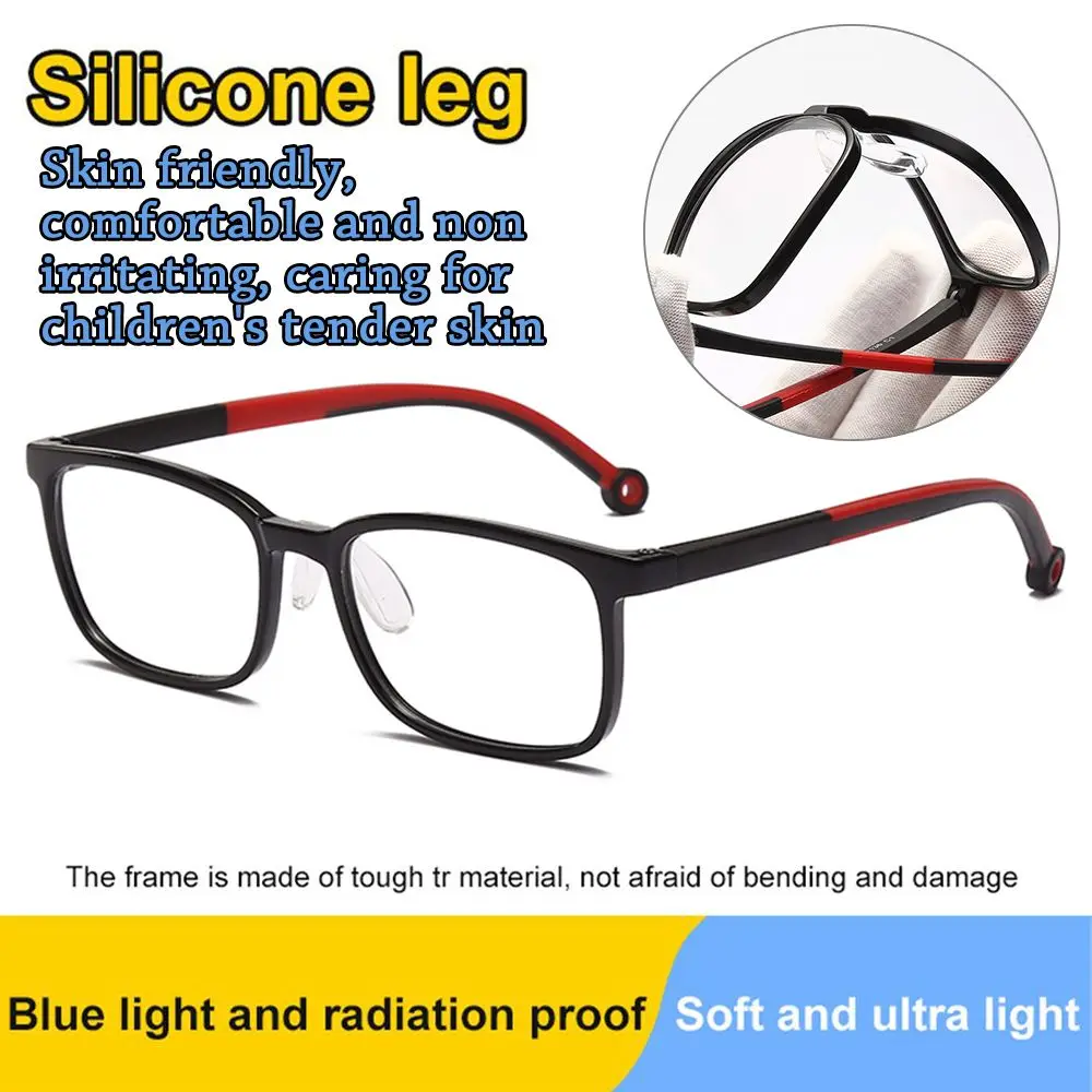 Защита на очите за момчета и момичета, онлайн курсове, компютърни детски очила, ультралегкая дограма, удобни очила с защита от синя светлина Изображение 0