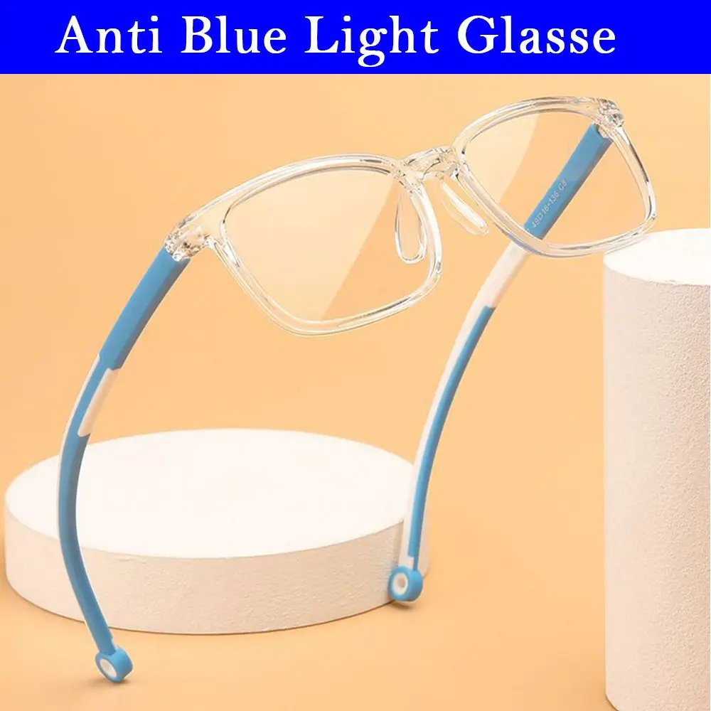Защита на очите за момчета и момичета, онлайн курсове, компютърни детски очила, ультралегкая дограма, удобни очила с защита от синя светлина Изображение 1