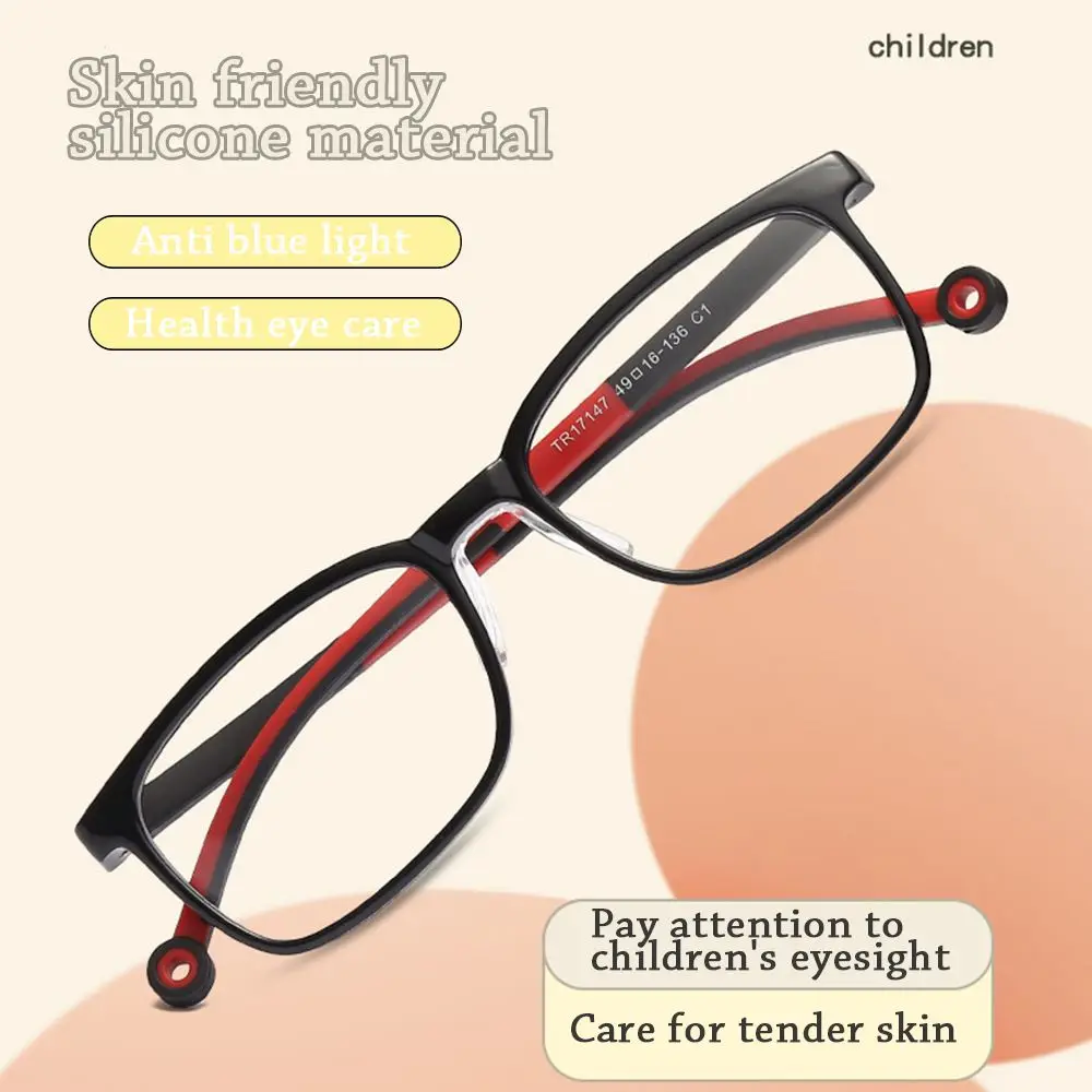 Защита на очите за момчета и момичета, онлайн курсове, компютърни детски очила, ультралегкая дограма, удобни очила с защита от синя светлина Изображение 3