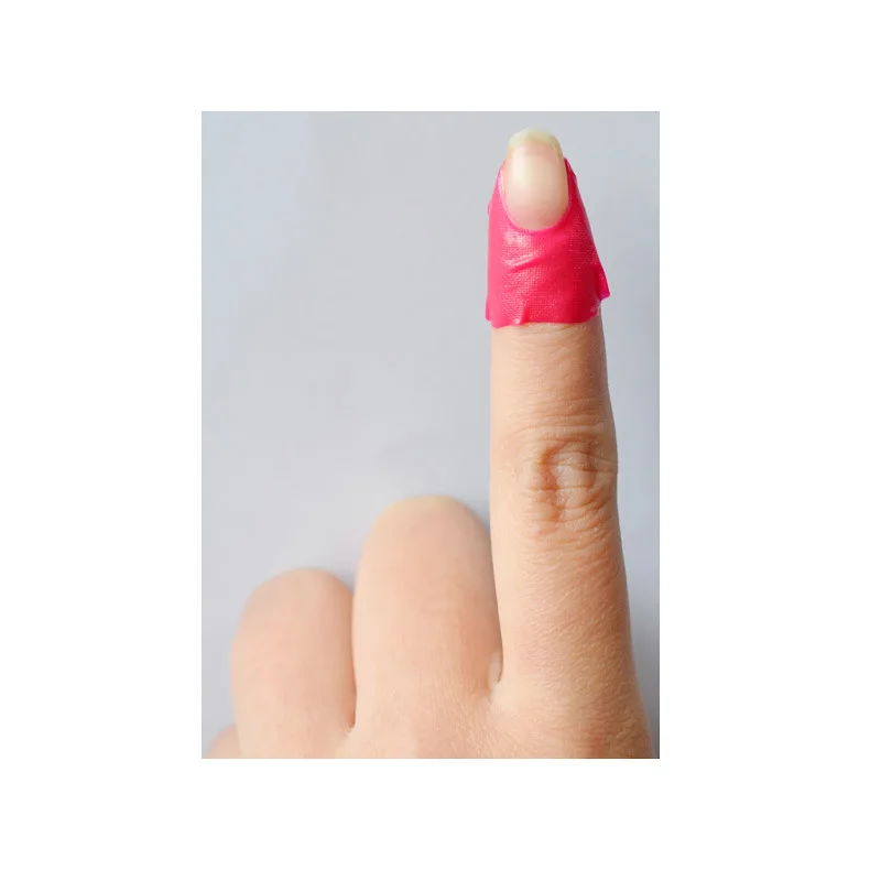 Защитна лента за нокти U-образна лак, който предпазва От разливане, Предотвратяване на препълване, Накладки за отпечатъци, защитен калъф за нокти Изображение 1
