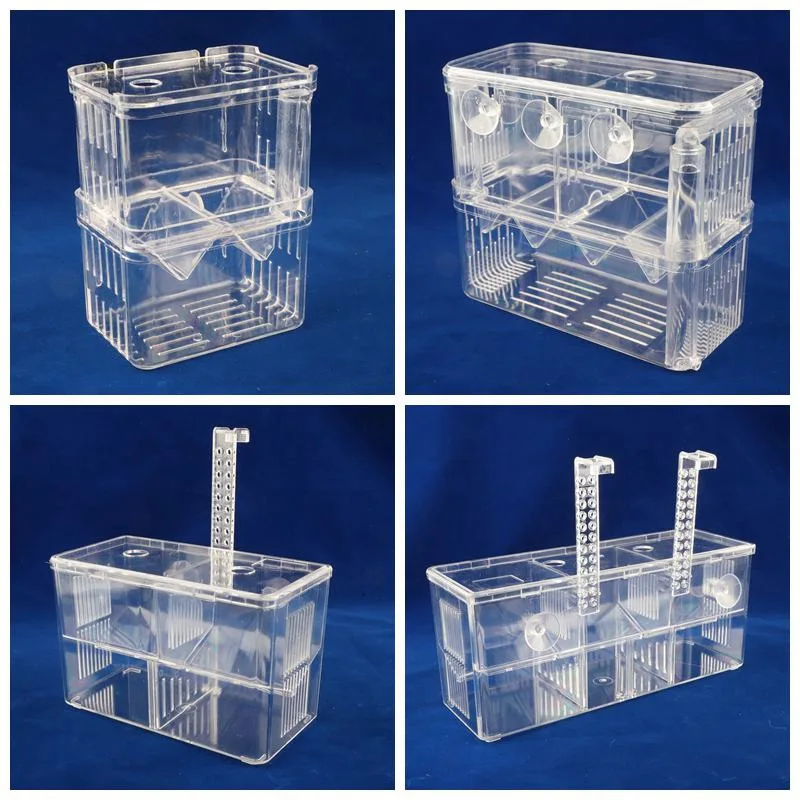 Изолиращ кутия за отглеждане на риби, 7-ми тип, Аквариум, аквариум за младите Риби, Инкубационният кутия за разплод, малки риби, Инкубатор за развитието на инкубатори Изображение 4