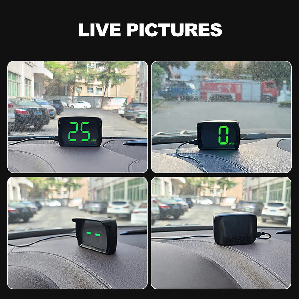 Интелигентен автоматичен Скоростомер, Щепсела и да Играе GPS Детектор на Скоростта Цифров Главоболие Дисплей за Авточасти за Автомобили, Автомобилни Аксесоари Изображение 0