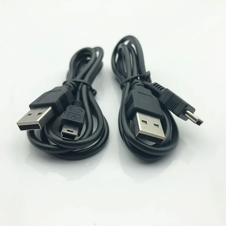 Кабел Mini USB 2.0, 5Pin, кабели за бързо зарядно устройство, Mini USB-USB конектор за пренос на данни, MP3, MP4 плеъри, автомобилни видеорегистратора, цифров фотоапарат, GPS, HD Smart TV Изображение 3