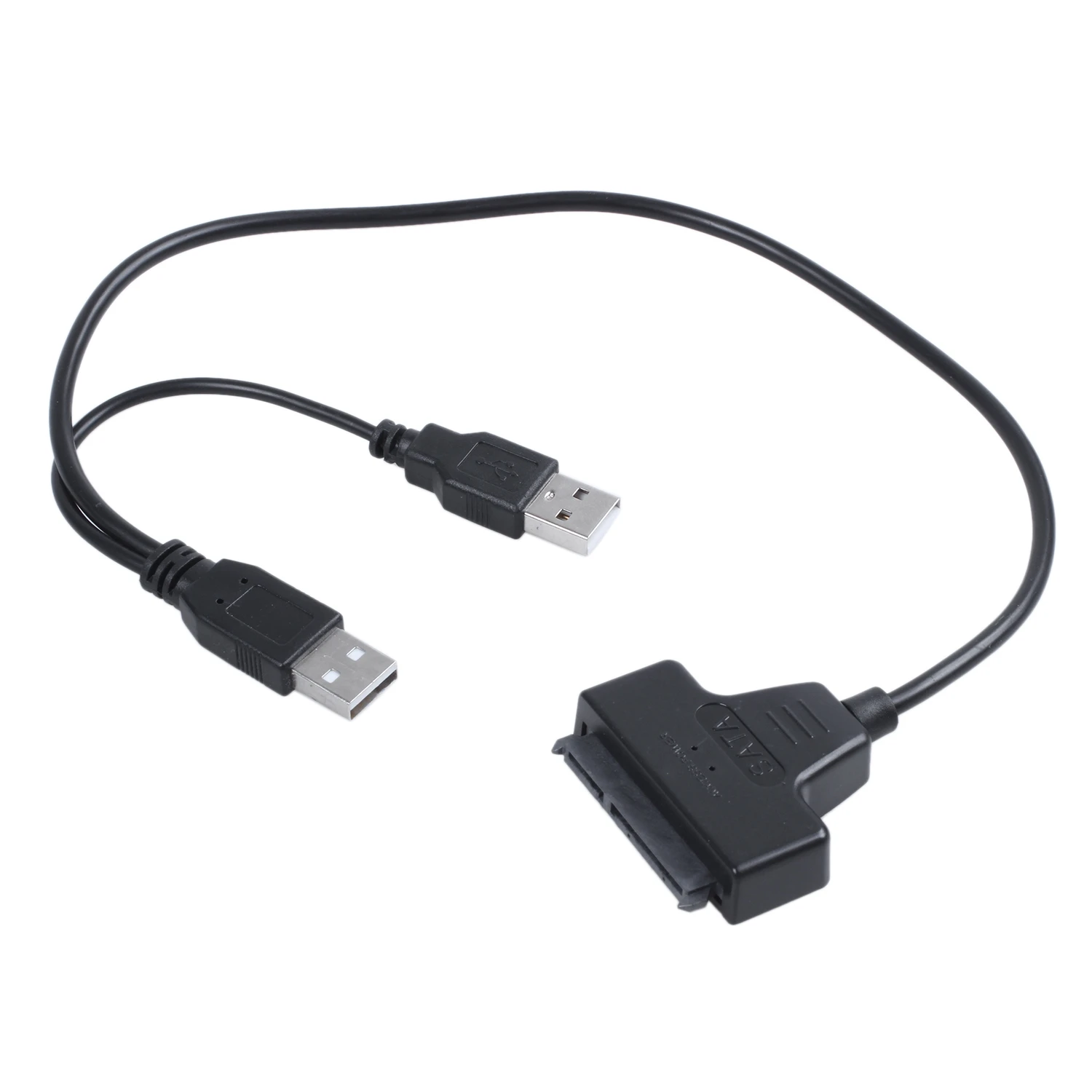 Кабел-адаптер USB2.0 SATA 48 cm за 2,5-инчов външен SSD-твърд диск Изображение 1