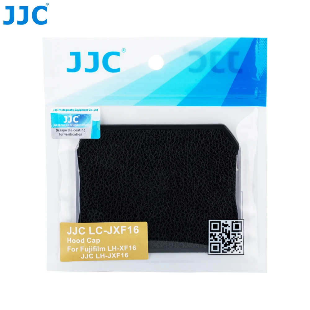 Капак сенници на обектива JJC LC-JXF16 за LH-XF16 Fujinon XF 16mm F1.4 R WR Fuji Черен Изображение 5