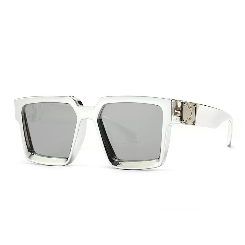 Класически квадратни слънчеви очила мъжки vintage слънчеви очила дамски Маркови и дизайнерски очила на ярки цветове UV400 Eyewear Gafas De Sol Изображение 2