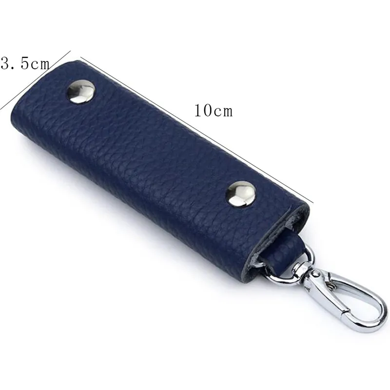 Ключодържател PULeather за мъже и жени, държач за ключове, чанта-органайзер, в чантата си за ключовете от колата, икономка, калъф за ключове, мини чанта за карти Изображение 3