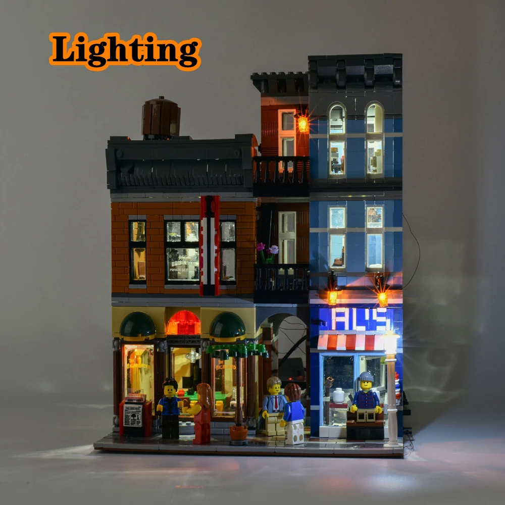 Комплект led осветление за офис детектив 10246 15011 градивен елемент bricks (само лампа без модел) Изображение 0