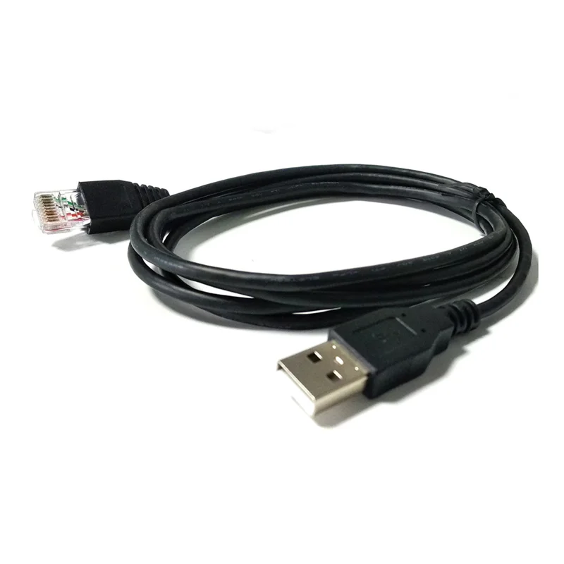 Конзола-USB кабел-RJ50 AP9827 за APC Smart UPS 940-0127B 940-127C 940-0127E с формованным ограничител на напрежение, 1.8 М Изображение 5