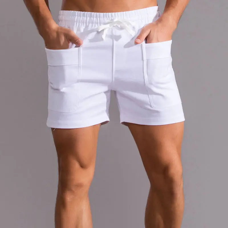 Къси панталони Мъжки летни къси панталони в корейски стил, модерни ежедневни панталони, работно облекло, дишащи удобни панталони бермуда 2023 W17 Изображение 4
