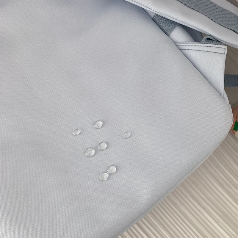 Лилава пътна водоустойчив училищна чанта за момичета, Дамски Нова найлонова чанта за лаптоп, модерен мил женски раница за колеж, готин Изображение 5