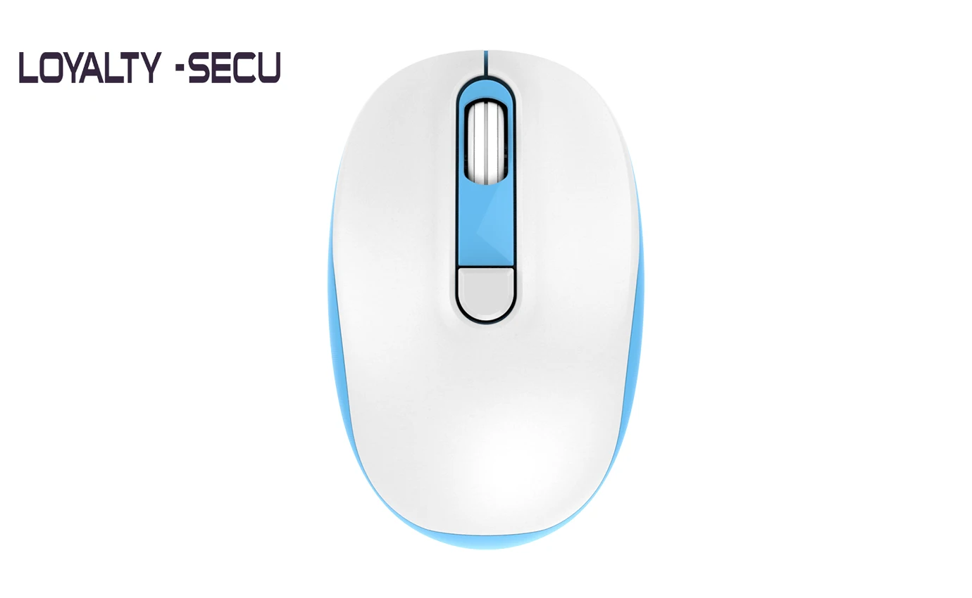 ЛОЯЛНОСТ-SECU Двухрежимная безжична мишка USB2.0 Bluetooth 5.0 2.4 G за Windows, MAC и IOS и Android System Изображение 1