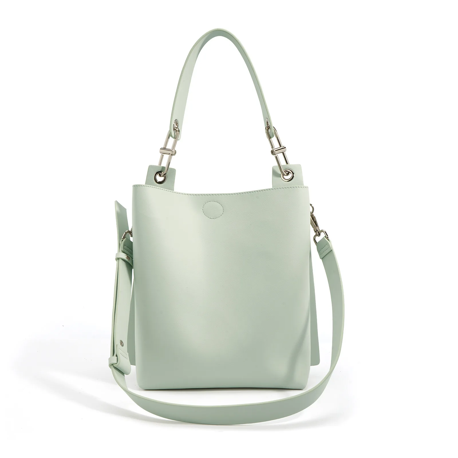 Луксозна дизайнерска чанта-кофа, на рамото, на новост 2023, модни дамски чанти-тоутеры голям капацитет, дамски ръчни чанти с високо качество, меки Чанти Изображение 4