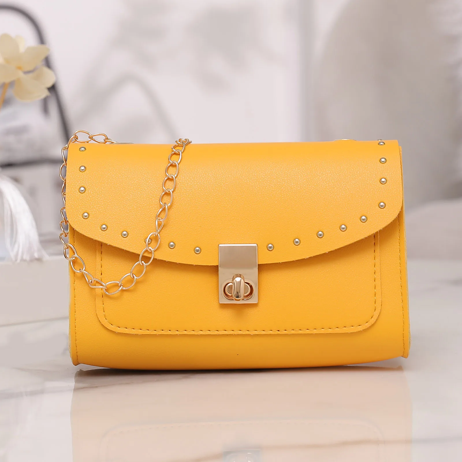 Луксозна дизайнерска чанта, лесна чанта на верига, практически чанта, дамска чанта, безплатна доставка, рекламна дамска чанта Дамска Чанта Изображение 1