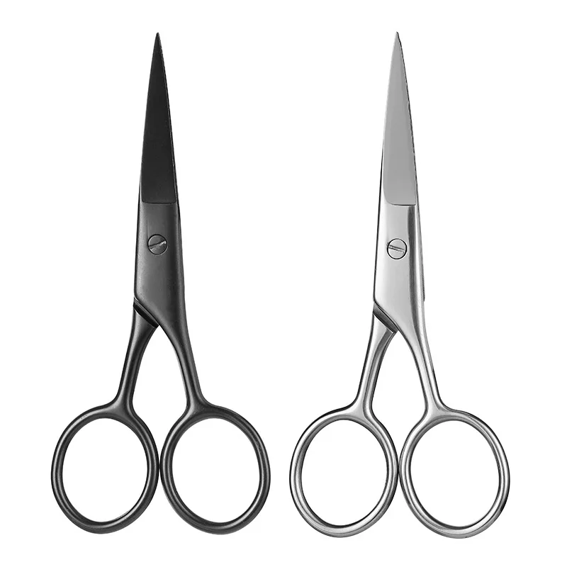 Малки ножици за бродиране от неръждаема стомана, фризьорски ножици, инструменти за грим, домакински ножици за вежди, окосмяване в носа, брадата Изображение 2