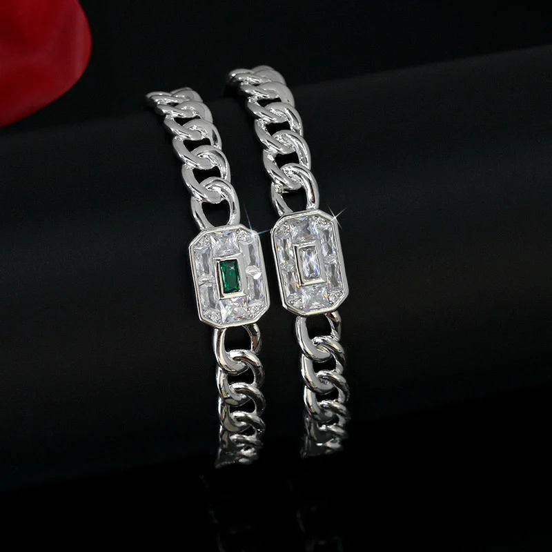 марката истински Luxury real jewels The east gate Южна Корея модерен, прост, пълен с диаманти, выдалбленный, супер блестящ z Изображение 0