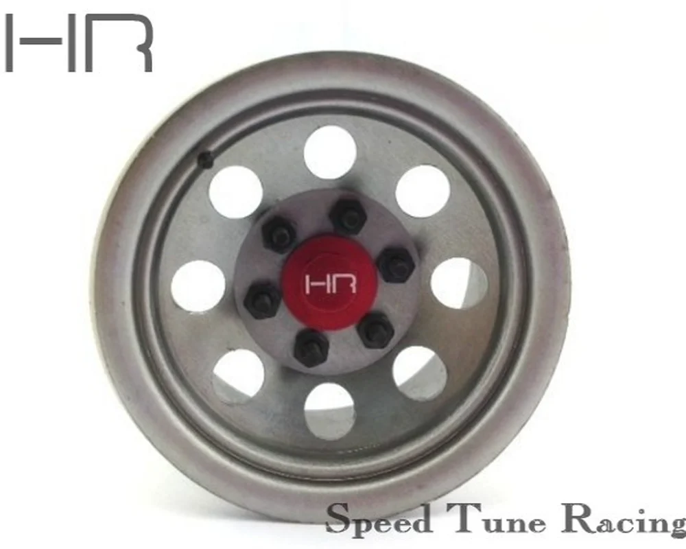 Модел на автомобила HR RC с дистанционно управление 2,2-инчов метални гуми с ключалка и джанти 4 бр. Изображение 0