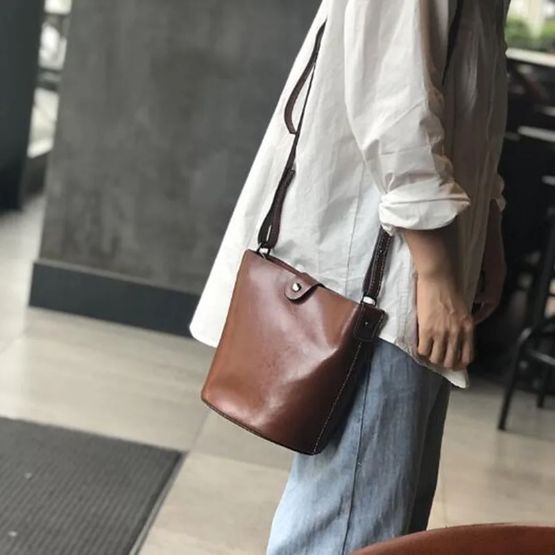 Модерна дамска чанта за чанта от 100% естествена телешка кожа, дамски ежедневни чанти-тоут, дамски чанти-месинджър през рамо, новост 2023, чанта Изображение 1