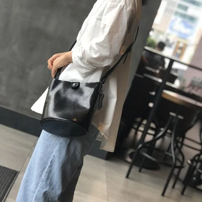 Модерна дамска чанта за чанта от 100% естествена телешка кожа, дамски ежедневни чанти-тоут, дамски чанти-месинджър през рамо, новост 2023, чанта Изображение 4