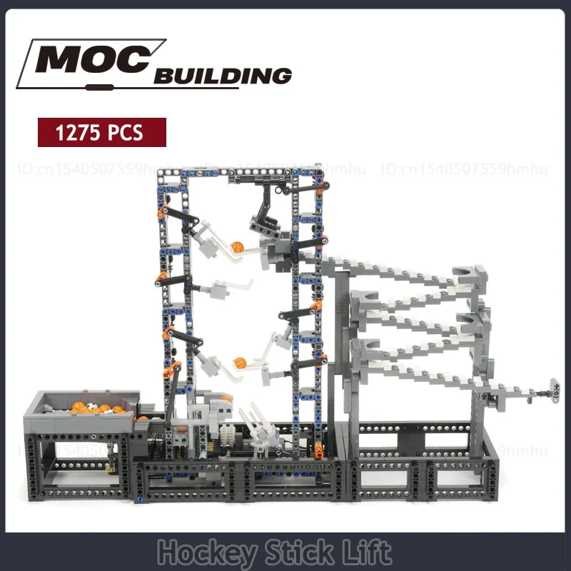 Модул, GBC Moc Строителни блокове Изкачване Хокей стикове Креативна Моторна технология Тухли САМ Сглобяване на Пъзел Модел Топката Играчки Подаръци Изображение 0