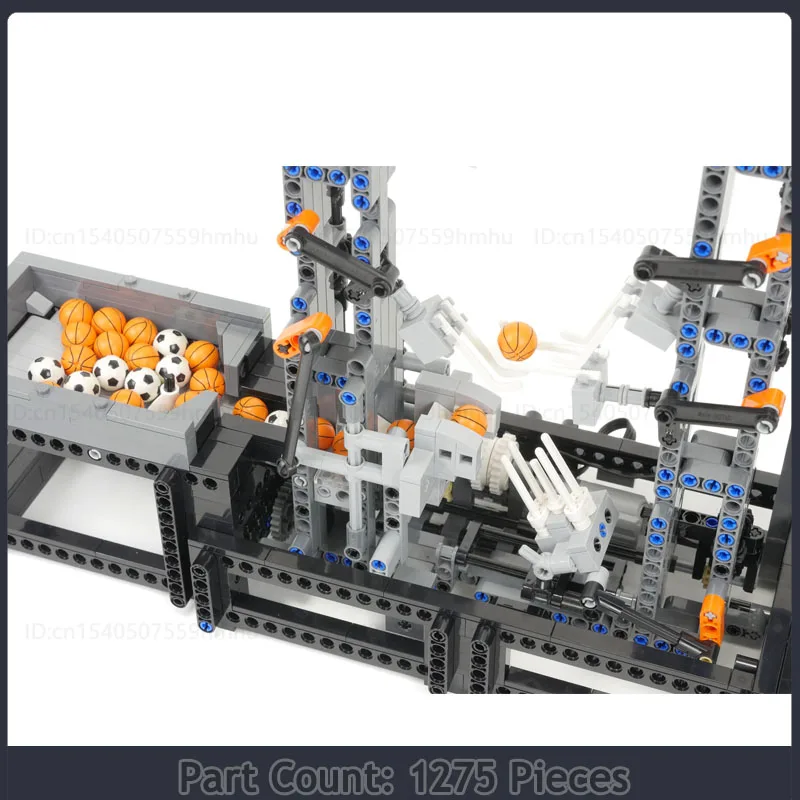 Модул, GBC Moc Строителни блокове Изкачване Хокей стикове Креативна Моторна технология Тухли САМ Сглобяване на Пъзел Модел Топката Играчки Подаръци Изображение 4