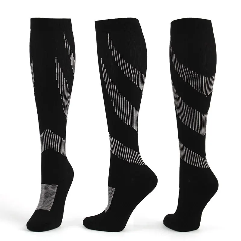 МОХИТО, 1 чифт нови компрессионных чорапи за джогинг, за лечение на разширени вени, за кръвообращението, спортни чорапи Изображение 5
