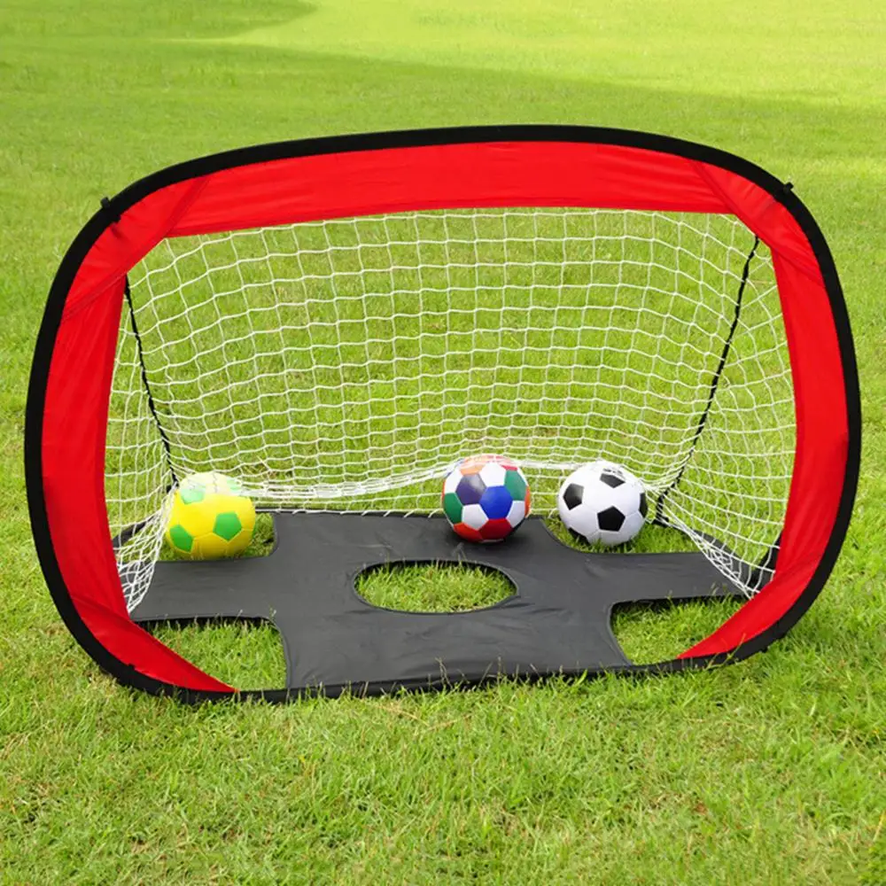 Мрежа за деца, детски сгъваеми футбол порта, тренировъчен топката за игра на футбол Изображение 2