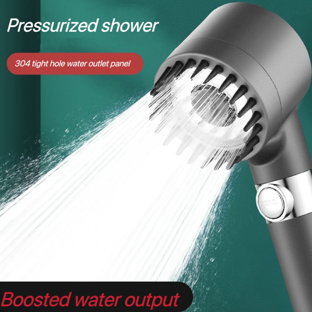 Мултифункционален Накрайник за душ под налягане, ръчна филтър за баня, накрайник за душ, комплект дюзи за душ Изображение 0