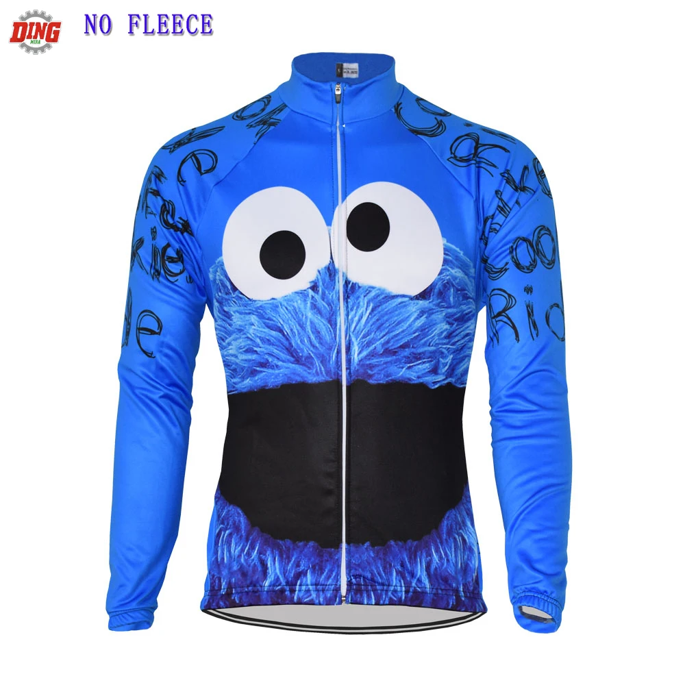 Мъжка велосипедна фланелка с дълги ръкави ropa Ciclismo, велосипедна облекло син цвят, велосипедна облекло МТБ, зимни руното градинска велосипедна облекло Изображение 1