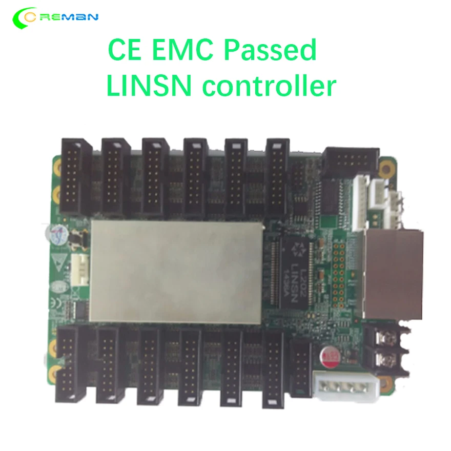 Най-добрата цена LINSN receiving card RV908 EMC CE е сертифицирана система за управление за наемане на видеостен с led екран P2 P3 P4 Изображение 2
