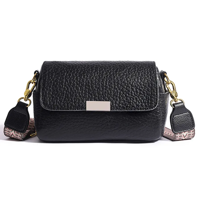 Нова дамска чанта-тоут от 100% естествена кожа, с висококачествена дизайнерска чанта от телешка кожа, модерен чанта през рамо дамски чанти-месинджър Изображение 1