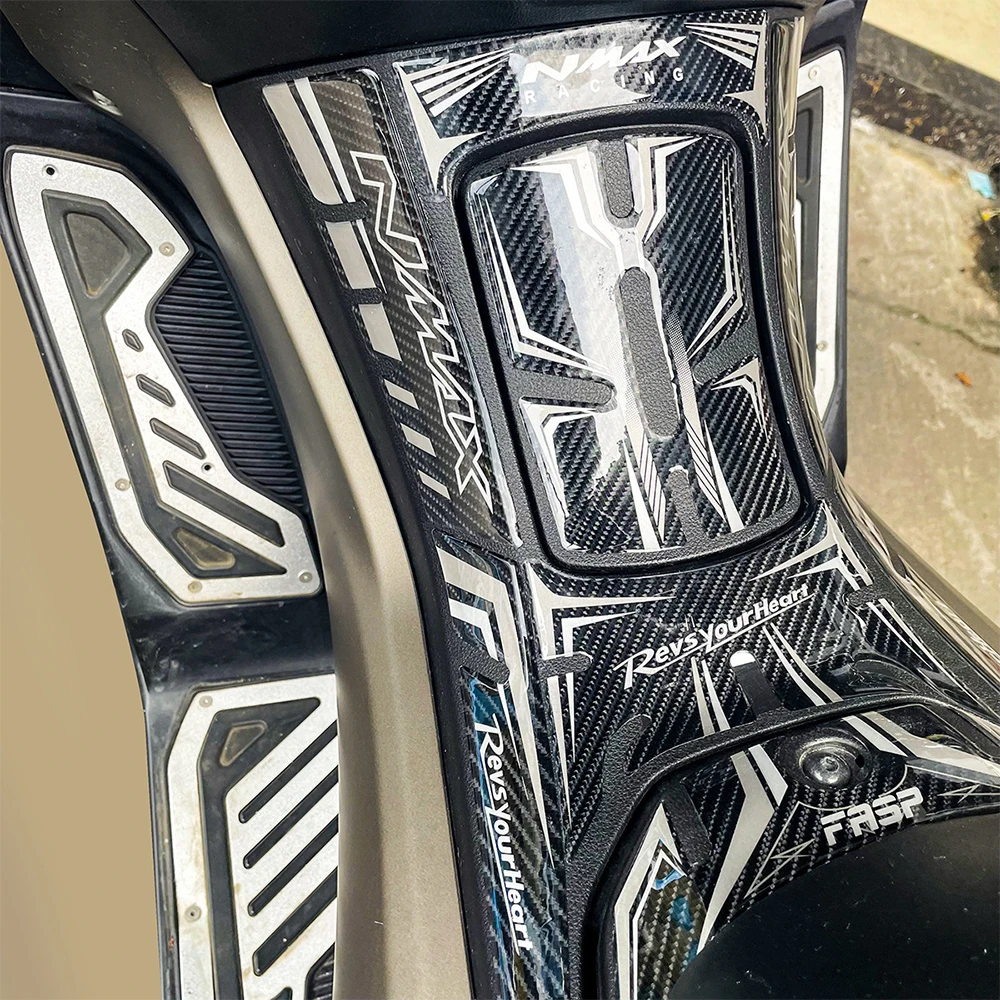 Новата 3D епоксидни стикер на велосипед, мотоциклет, странична ивица, стикер с лого, аксесоари за Honda NMAX115, NMAX 115 2020 2021 Изображение 4