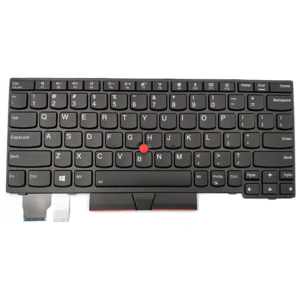 Новата Клавиатура за лаптоп Lenovo Thinkpad X280 X280 Type 20KF 20KE Серия US с подсветка 01YP120 Изображение 1